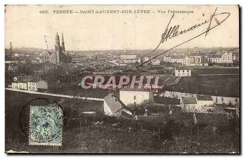 Saint Laurent sur Sevre Cartes postales Vue panoramique