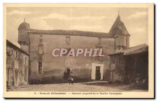 FErme du Colombier Cartes postales Ancienne propriete de la famille clemenceau