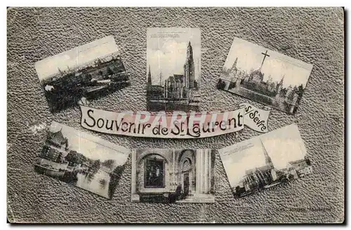 Cartes postales Souvenir de St Laurent sur Sevre