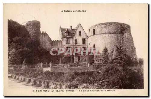 Mortagne sur SEvre Ansichtskarte AK Le vieux chateau et le manoir