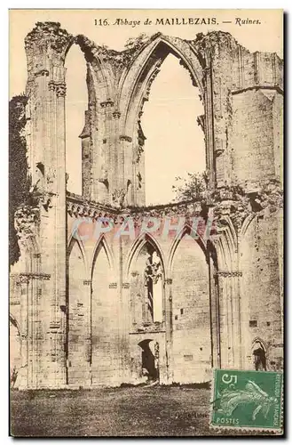 Cartes postales Abbaye de Maillezais Ruines