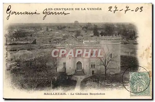 Maillezais Cartes postales Le chaetau Bourloton