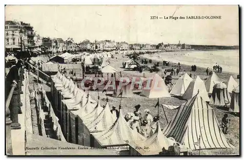 SAbles d'olonne Cartes postales La plage