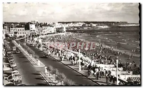 SAbles d'olonne Cartes postales Le remblai et la plage