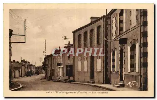 L&#39Herbergement Cartes postales Rue principale