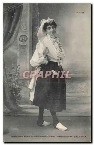 Cartes postales SAbles d&#39olonne Sablaise (folklore costume)