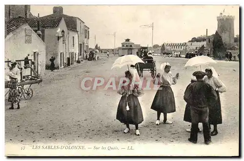 Sables d&#39olonne Cartes postales Sur les quais (sablaise sablaises)