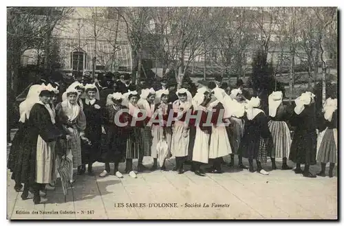 Sables d&#39olonne Cartes postales La Fauvette Societe chorale