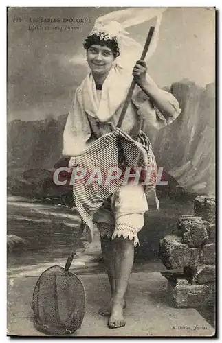 Sables d'olonne Cartes postales Diable de coup de vente (folklore costume)