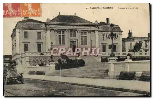 Cartes postales Les Sables d'olonne Palais de justice
