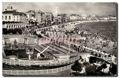 Cartes postales moderne Sables d&#39olonne La plage et la piscine