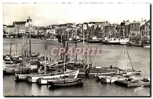 Moderne Karte Sables d&#39olonne Le port