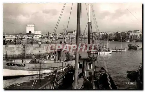 Moderne Karte Sables d&#39olonne Le port