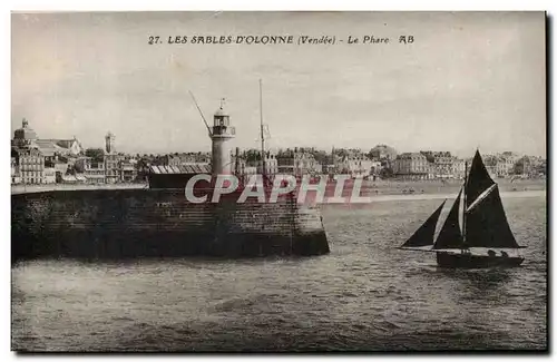 Cartes postales Sables d'olonne Le phare Lighthouse