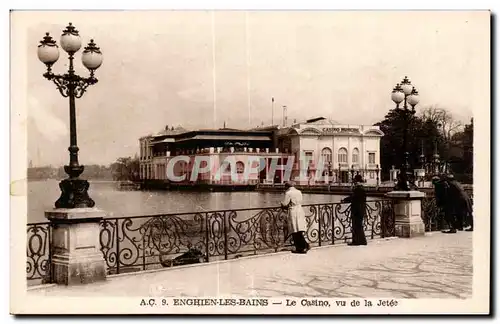 Enghien les Bains Cartes postales le casino vue de la jetee