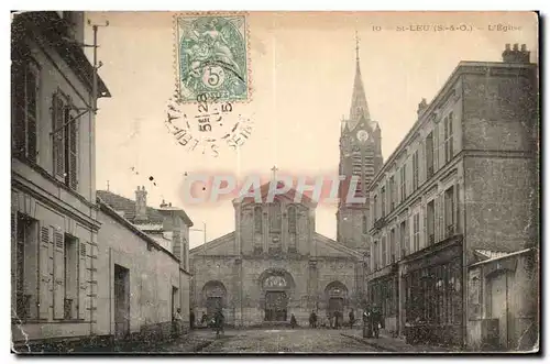Saint Leu Cartes postales L'eglise