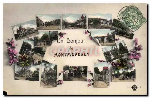 Montmorency Cartes postales Un bonjour
