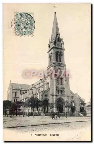 Argenteuil Cartes postales L'eglise