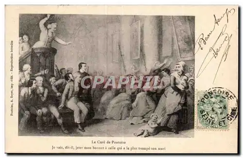 Cartes postales le cure de Pontoise