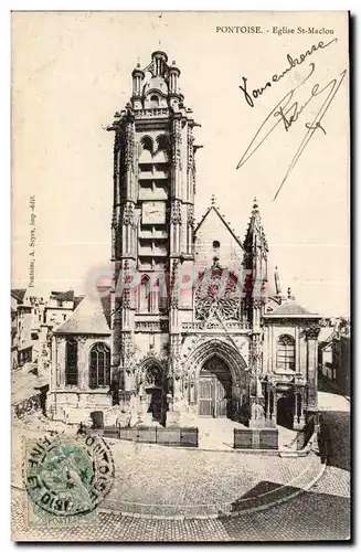 Pontoise Cartes postales Saint Maclou