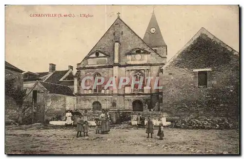Genainville Cartes postales L'eglise