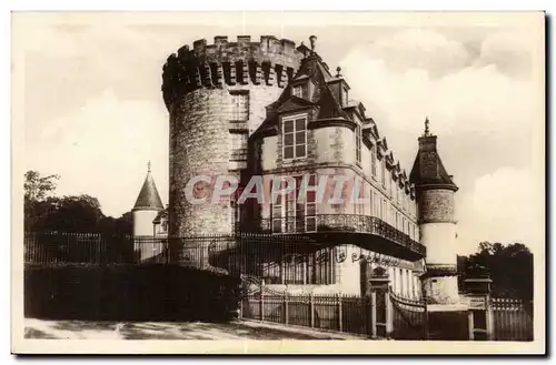 Rambouillet Ansichtskarte AK Le chateau facade nord Tour francois 1er