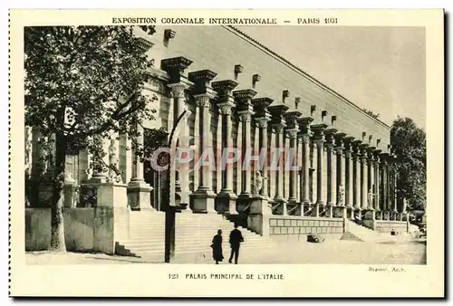 EXposition coloniale internationale Paris 1931 Palais principal de l&#39Italie Italia