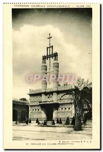 EXposition coloniale internationale Paris 1931 pavillon des missions protestantes