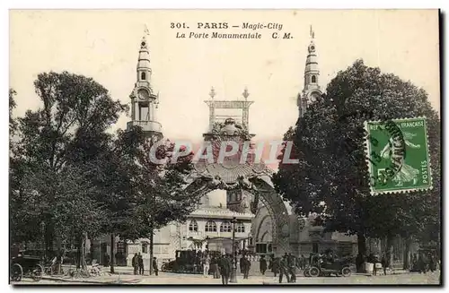 Paris Cartes postales Magic City La porte monumentale