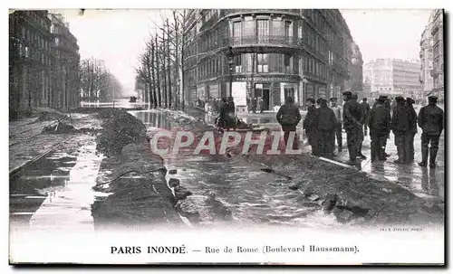 Paris Cartes postales Rue de Rome (boulevard Haussmann)