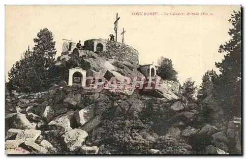 Font Romeu Cartes postales Le calvaire