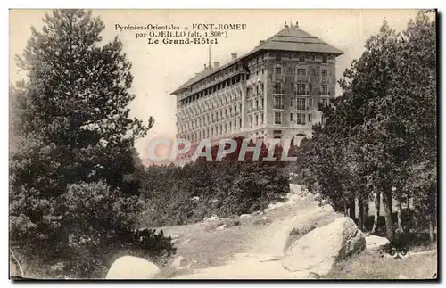 Font Romeu Cartes postales Le grand hotel