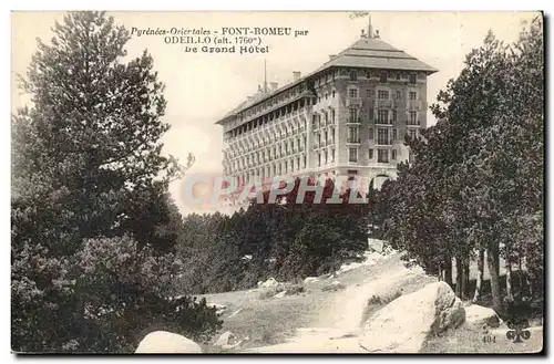 Font Romeu Cartes postales Le grand hotel