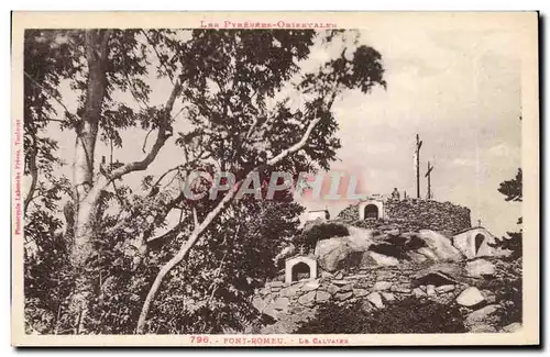 Font Romeu Ansichtskarte AK Le calvaire