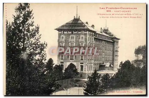 Font Romeu Cartes postales Pelerinage et station d&#39ete Hotel