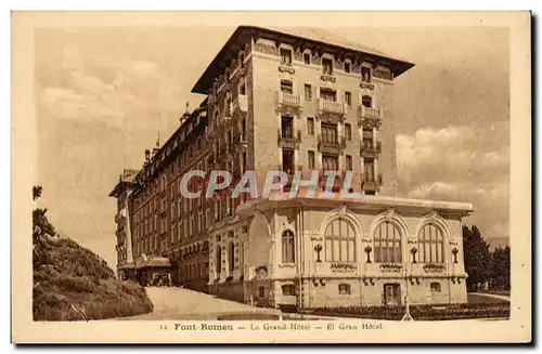 Font Romeu Cartes postales Le grand hotel