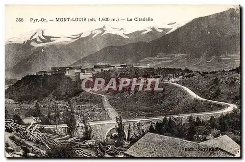 Mont Louis Cartes postales La citadelle