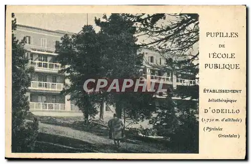 Pupilles de l&#39ecole publique Cartes postales Etablissement d&#39ODeillo