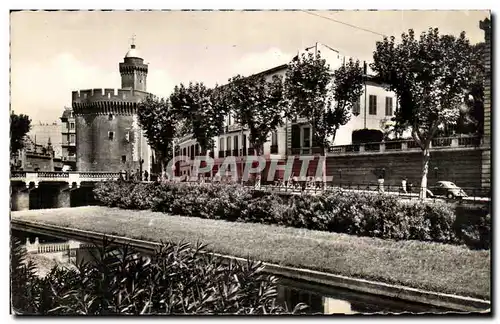 Perpignan - Vue vers le Pont de Castilet - bridge - Cartes postales