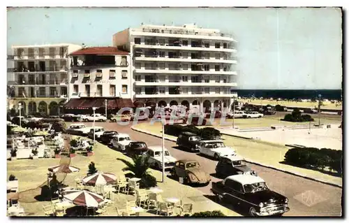 Carnet Plage - Vue sur la Place - Cartes postales