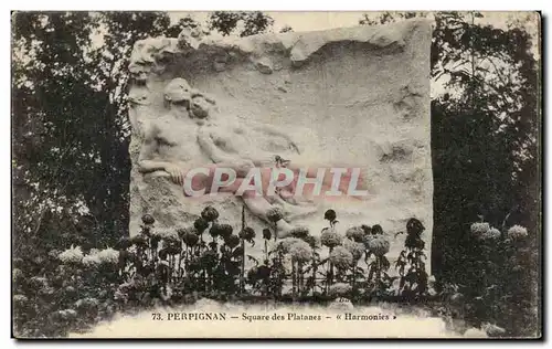 Perpignan - Square des Platanes - Cartes postales