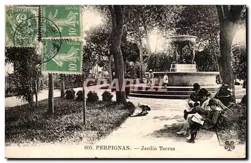 Perpignan - Jardin Terrus Cartes postales