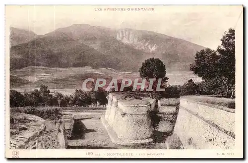 Mont Louis - Les Remparts - Cartes postales