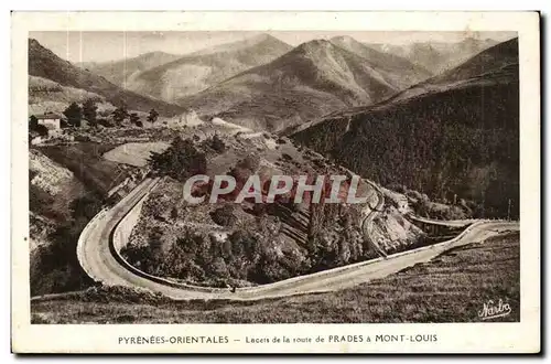 Lacets de la Route de Prades a Mont Louis - Cartes postales