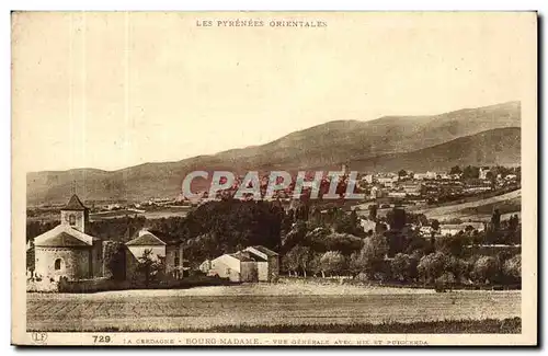 Le Cerdagne - Bourg Madame Vue Generale - Cartes postales