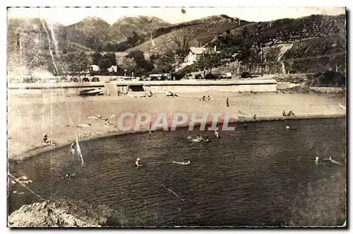 Banyuls sur Mer - la Plage des Elmes - pli - Cartes postales