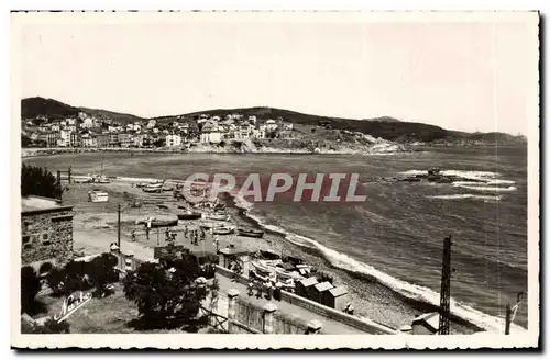 Banyuls sur Mer Cartes postales La plage La baie Le rocher