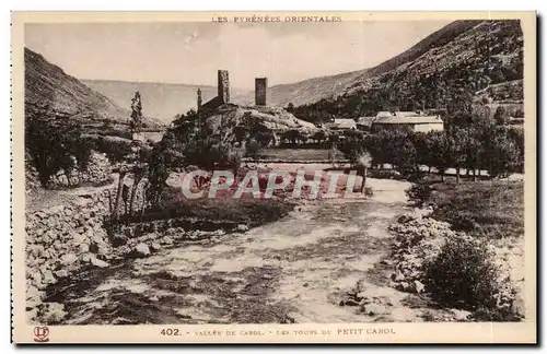 Cartes postales Vallee de Carol Les tours du Petit Carol