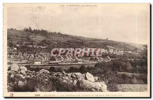 Ansichtskarte AK enveito Vue generale du village et maisons des cheminots