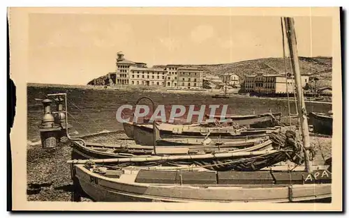 Banyuls Ansichtskarte AK Plage et laboratoire